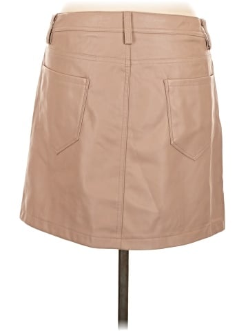 Kensie Faux Leather Skirt (view 2)