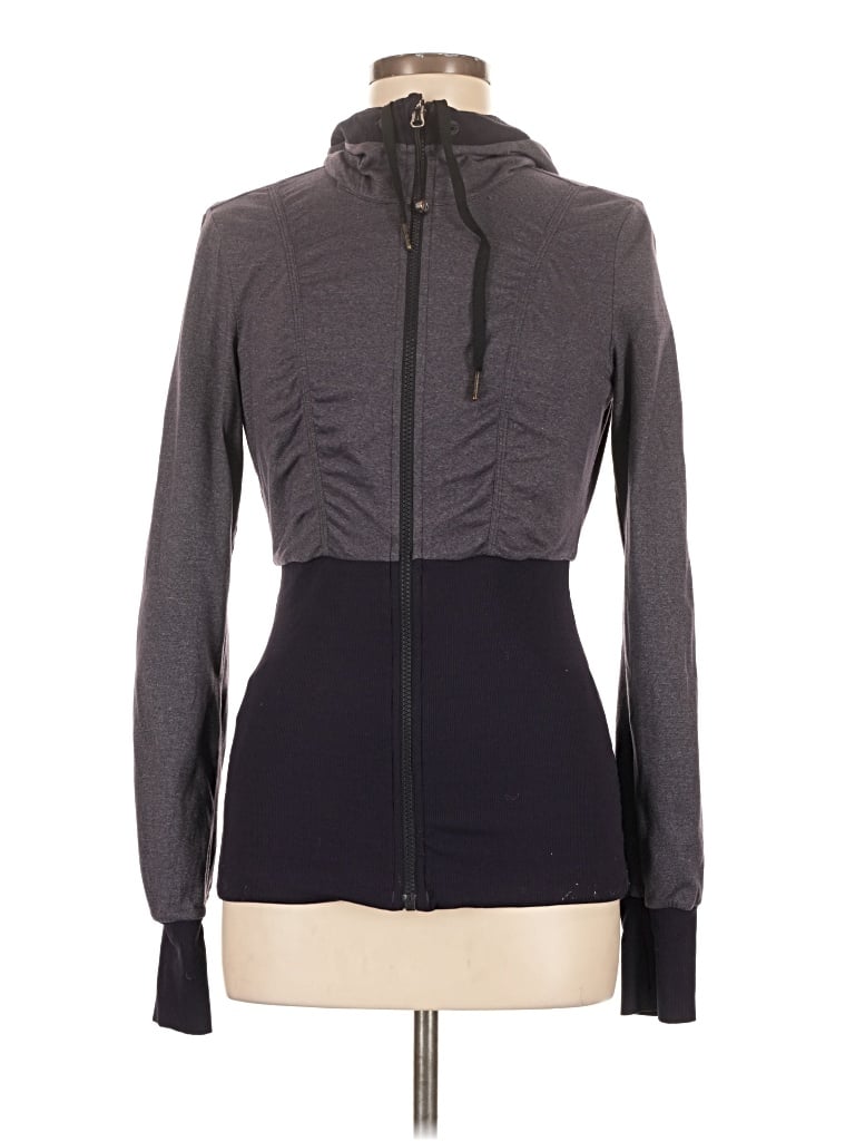 Pre-owned Lululemon Athletica Jacket In Purple