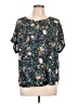 Maurices 100% Polyester Teal Short Sleeve Blouse Size L - photo 1