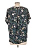 Maurices 100% Polyester Teal Short Sleeve Blouse Size L - photo 2