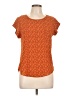 Audrey 3+1 Orange Short Sleeve Top Size L - photo 1