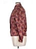 Assorted Brands 100% Polyester Paisley Burgundy Long Sleeve Blouse Size 14 - photo 5