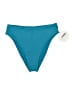 Mel Solid Teal Swimsuit Bottoms Size S - photo 1