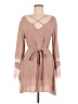 Dress Forum 100% Polyester Tan Casual Dress Size M - photo 1