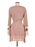 Dress Forum 100% Polyester Tan Casual Dress Size M - photo 2