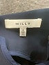 Milly Black Short Sleeve Blouse Size 8 - photo 7