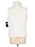 Black Rivet 100% Polyester Solid White Vest Size L - photo 2