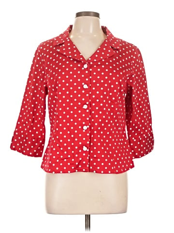 Pendleton 3/4 Sleeve Button-Down Shirt (view 1)