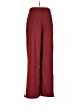 Yozy 100% Polyester Burgundy Casual Pants Size 4 - photo 2