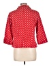 Pendleton Polka Dots Red 3/4 Sleeve Button-Down Shirt Size L - photo 2