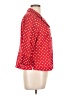 Pendleton Polka Dots Red 3/4 Sleeve Button-Down Shirt Size L - photo 4