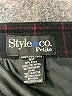 Style&Co Plaid Black Formal Skirt Size 16 - photo 4