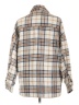 JW Los Angeles 100% Polyester Plaid Ivory Jacket Size L - photo 2