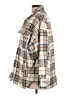 JW Los Angeles 100% Polyester Plaid Ivory Jacket Size L - photo 5