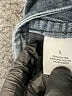 One 5 One Gray Denim Skirt Size L - photo 5