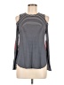 Jolie Black Long Sleeve Top Size M - photo 1