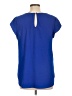 E&M Collection 100% Polyester Blue Short Sleeve Top Size L - photo 2