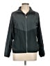 H&M Sport 100% Polyester Color Block Green Track Jacket Size 10 - photo 1