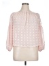 Assorted Brands 100% Polyester Pink 3/4 Sleeve Blouse Size 1X - photo 1