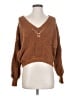 Free People Brown Pullover Sweater Size XS - photo 1