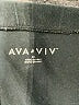 Ava & Viv Solid Black Active Pants Size 2X - photo 4