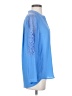 The Kooples 100% Polyester Blue Long Sleeve Blouse Size S - photo 4