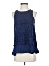 Alya Blue Sleeveless Blouse Size S - photo 1