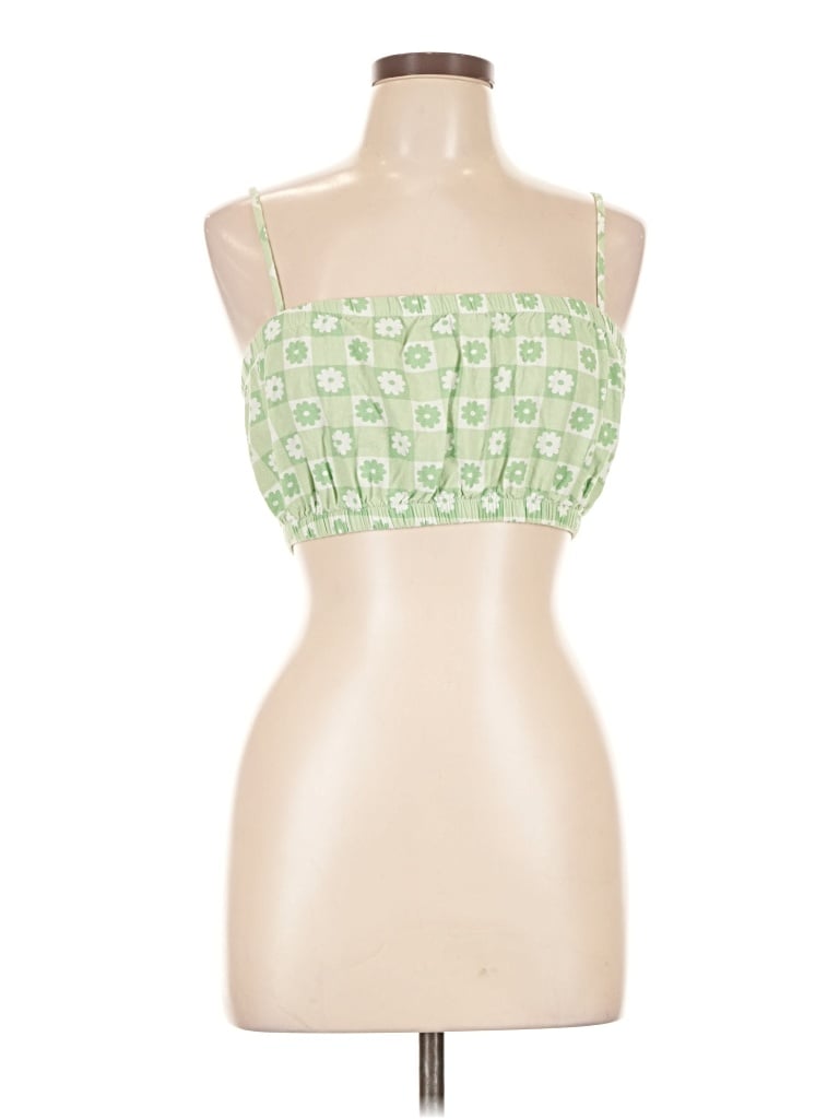 Pre-owned Cotton On Sleeveless Blouse In Green