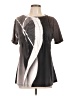 Unbranded Gray Short Sleeve Blouse Size L - photo 1