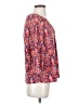 Joie 100% Silk Pink 3/4 Sleeve Silk Top Size XS - photo 4
