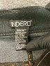 INDERO Chevron-herringbone Black Denim Shorts Size S - photo 3