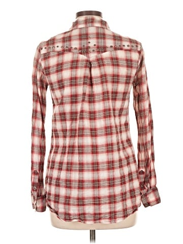Love Stitch Long Sleeve Button-Down Shirt (view 2)