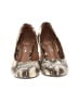 Clarks Animal Print Tan Yellow Wedges Size 5 - photo 2