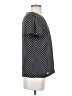 J.Crew 100% Polyester Polka Dots Black Short Sleeve Top Size 4 - photo 4