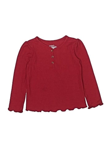 Cat & Jack Long Sleeve Henley (view 1)