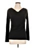 Laila Jayde Black Long Sleeve Top Size L - photo 1