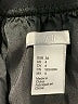 H&M 100% Polyester Solid Black Casual Skirt Size 4 - photo 4