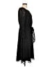 NY Collection 100% Polyester Black Casual Dress Size L - photo 4