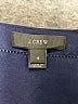 J.Crew 100% Silk Blue Blouse Size 4 - photo 7