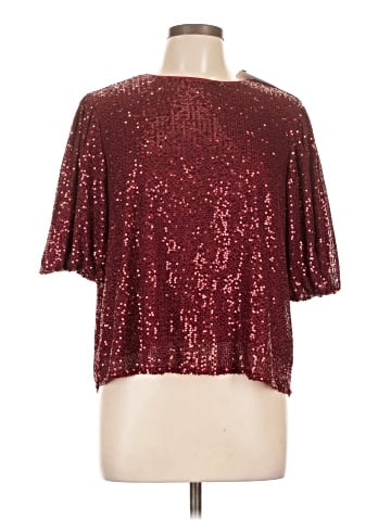 She + Sky Short Sleeve Top (view 1)