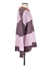 Urban Outfitters Color Block Purple Pullover Sweater Size XS - photo 4