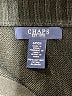 Chaps 100% Cotton Color Block Black Cardigan Size S - photo 7