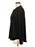 Ecru 100% Silk Black Blouse Size M - photo 5