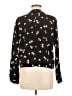 Rails 100% Silk Black Blouse Size M - photo 2