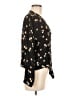 Rails 100% Silk Black Blouse Size M - photo 4