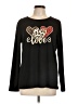 Unbranded 100% Polyester Black Long Sleeve Top Size L - photo 1