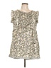 Suzanne Betro 100% Polyester Gray Sleeveless Blouse Size L - photo 1