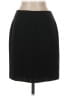 Petite Sophisticate Solid Black Formal Skirt Size 2 - photo 1
