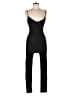 Sage Solid Black Jumpsuit Size M - photo 1