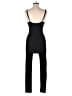 Sage Solid Black Jumpsuit Size M - photo 2
